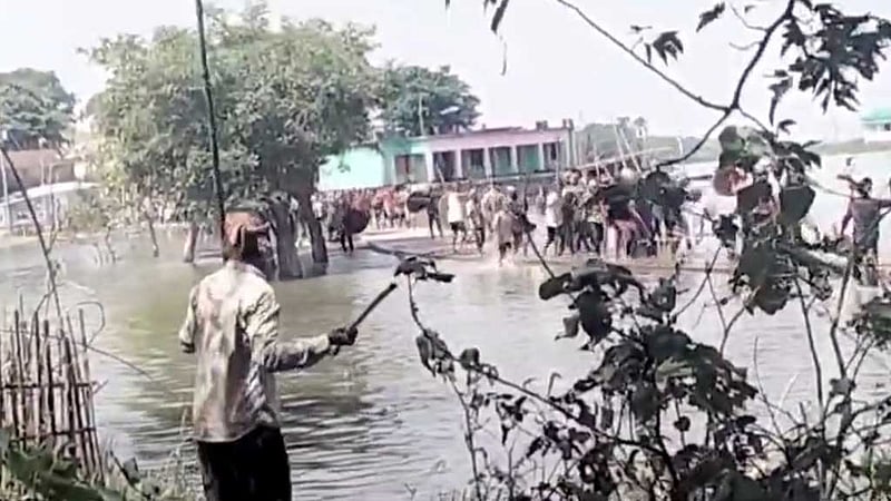 সুনামগঞ্জের খাস জমি দখল নিয়ে সংঘর্ষে নিহত ১