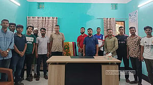 সুনামগঞ্জে মাদকের বিরুদ্ধে ব্যবস্থা নিতে পুলিশের প্রতি আহ্বান ছাত্র-জনতার