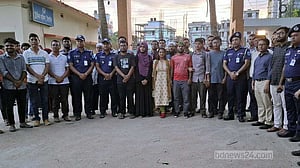 টাঙ্গাইল সদর থানার তালা খুলে কার্যক্রম শুরু