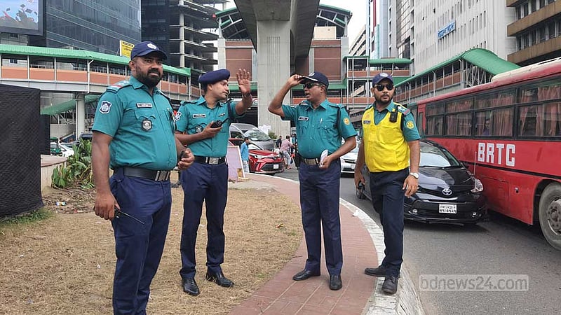 এক সপ্তাহ পর দেখা মিলল ট্রাফিক পুলিশের