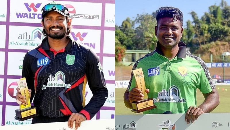এনামুলের অপরাজিত সেঞ্চুরি, ক্যারিয়ার সেরা বোলিংয়ে আবারও ম্যাচ-সেরা আলাউদ্দিন