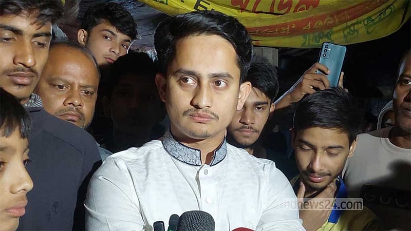 জাতীয় নাগরিক কমিটির মুখ্য সংগঠক হলেন সারজিস