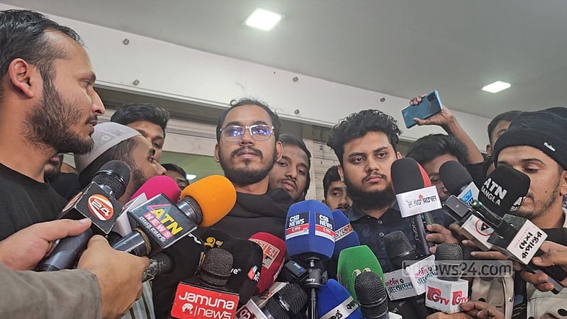 জুলাই ঘোষণাপত্র সরকারই দেবে, সমর্থনে কর্মসূচিও হবে: বৈষম্যবিরোধী আন্দোলন