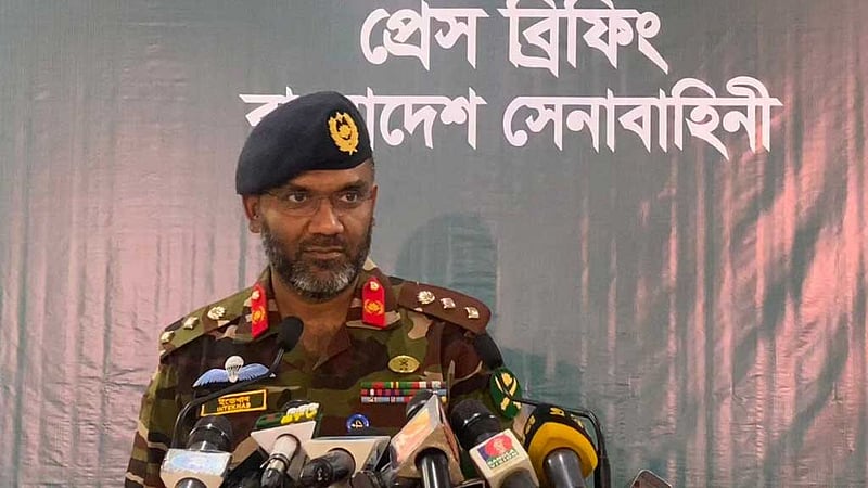 অপরাধের ঘটনা ‘অনেক’ হলেও পরিস্থিতির ‘অবনতি হয়নি’: সেনাসদর