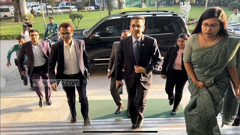 ভারতীয় হাই কমিশনারকে তলব