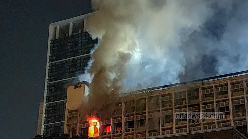 সচিবালয়ে আগুন: ক্ষতিগ্রস্ত মন্ত্রণালয়ের কে কোথায় বসছে