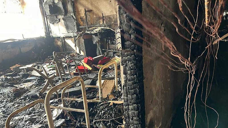 আগুনে কোন মন্ত্রণালয়ের কতটা ক্ষতি?