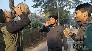 খেজুর রসের স্বাদ নিতে শেরপুরে ‘রসের ট্যুর’