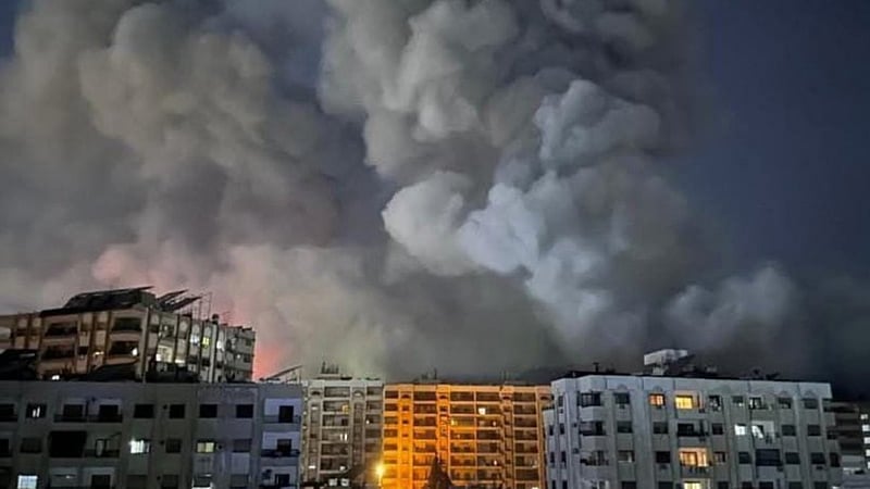 সিরিয়ার রাজধানী দামেস্কের কাছে ইসরায়েলি বাহিনী