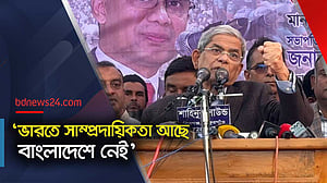 ভারতে ‘সাম্প্রদায়িক সম্প্রীতি’ নেই: মির্জা ফখরুল