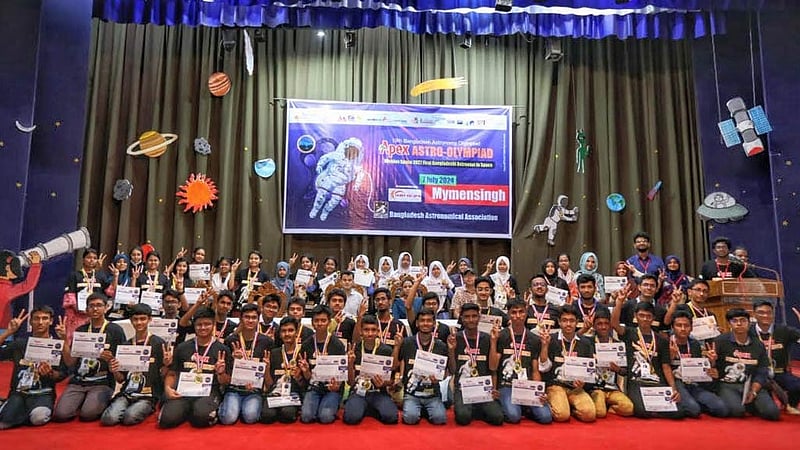 অনুষ্ঠিত হল এপেক্স অ্যাস্ট্রো-অলিম্পিয়াডের ময়মনসিংহ বাছাইপর্ব