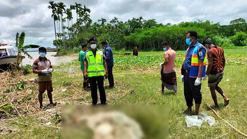 বরিশালে নদী থেকে অজ্ঞাত নারীর গলিত লাশ উদ্ধার