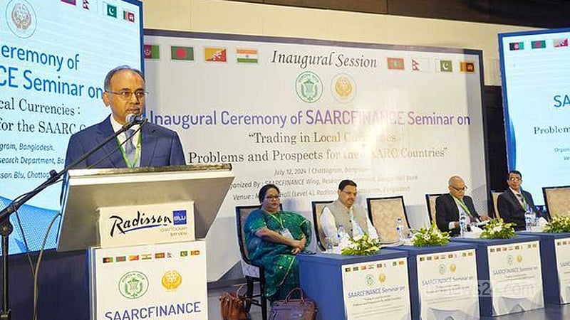 সার্ক অঞ্চলে স্থানীয় মুদ্রায় বাণিজ্যের পক্ষে গভর্নর