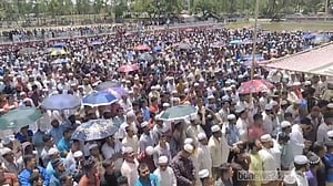 কোটা: ছাত্রদল নেতা ওয়াসিমের জানাজায় মানুষের ঢল