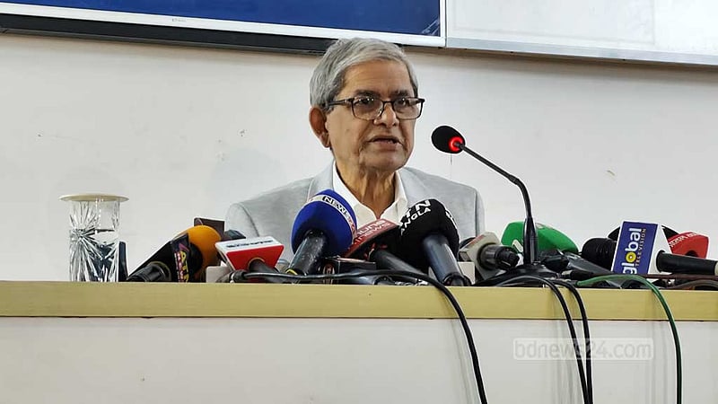 ক্ষমতায় গেলে প্রত্যয় স্কিম বাতিল করব: ফখরুল