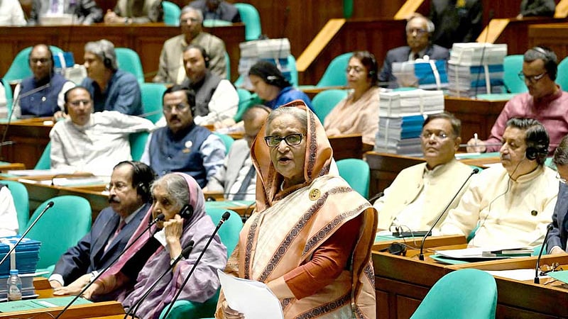 ভারতকে ট্রানজিট দিয়ে ক্ষতি কী, প্রশ্ন প্রধানমন্ত্রীর