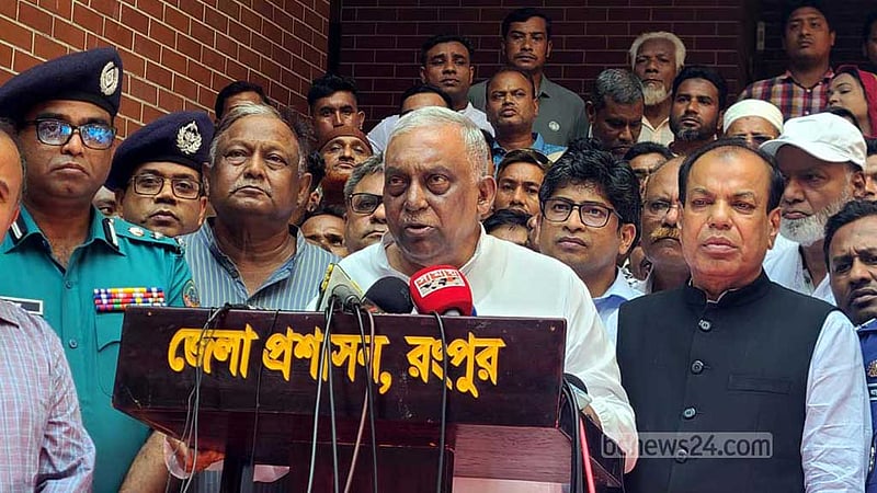 আপনারা তো ফেল: রংপুর আওয়ামী লীগকে স্বরাষ্ট্রমন্ত্রী