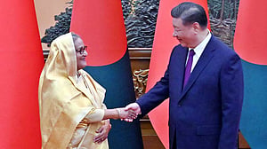 শিং জিনপিংয়ের সঙ্গে শেখ হাসিনার বৈঠক
