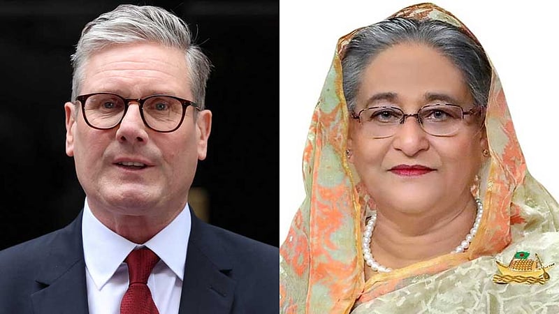 অংশীদারত্বকে শক্তিশালী করার প্রতীক্ষায় আছি: স্টারমারকে হাসিনার চিঠি