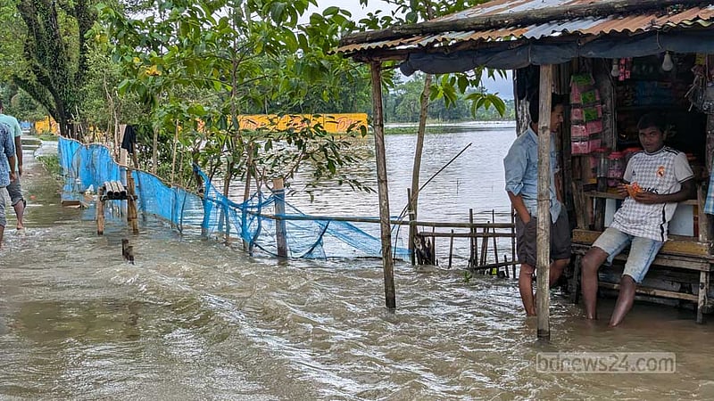 উত্তর ও উত্তর-পশ্চিমাঞ্চলে পানি বাড়ার আভাস