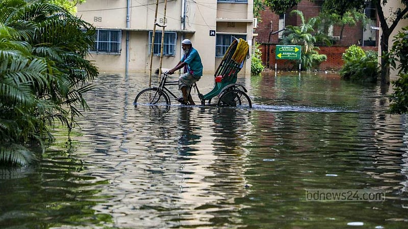 জলাবদ্ধতা: নগরবাসীকেও দায় দিল ঢাকা দক্ষিণ সিটি