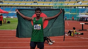 মালয়েশিয়ার অ্যাথলেটিক্সে বাংলাদেশের আল আমিনের সোনা জয়
