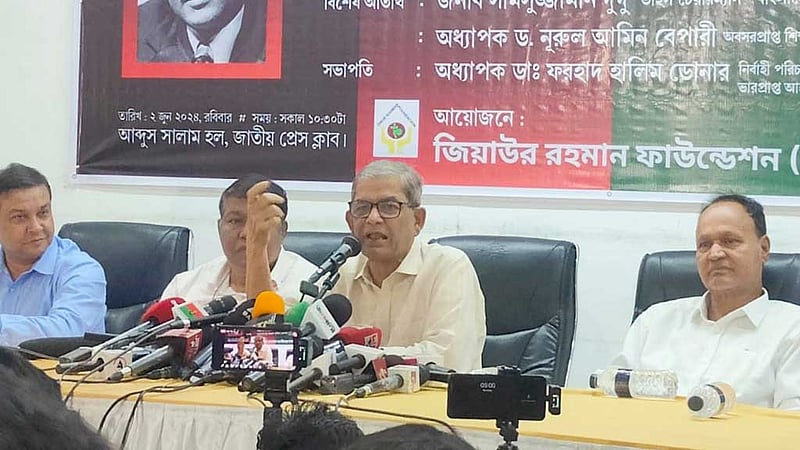 সমর্থন করেন না, তবে জামায়াতকে প্রশংসায় ভাসালেন ফখরুল