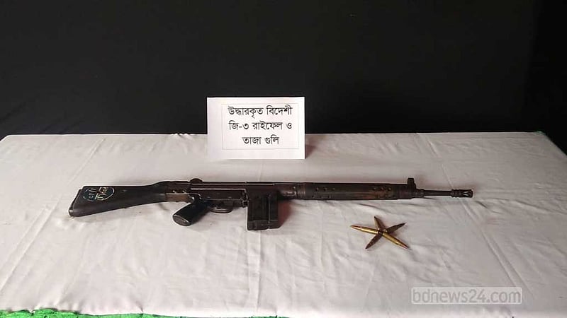রোহিঙ্গা ক্যাম্প থেকে অস্ত্রসহ ‘আরসার গান কমান্ডার’ গ্রেপ্তার