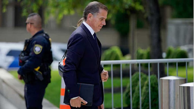 আগ্নেয়াস্ত্র মামলায় দোষী সাব্যস্ত বাইডেনের ছেলে