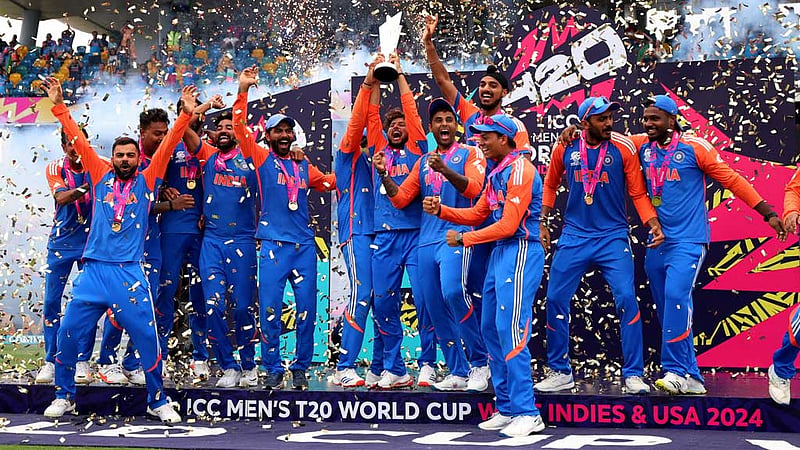 দক্ষিণ আফ্রিকার স্বপ্ন ভেঙে টি-টোয়েন্টির বিশ্ব চ্যাম্পিয়ন ভারত