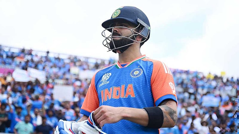‘তার সম্পর্কে কথা বলার আমি কে’, কোহলির ফর্ম প্রসঙ্গে দুবে