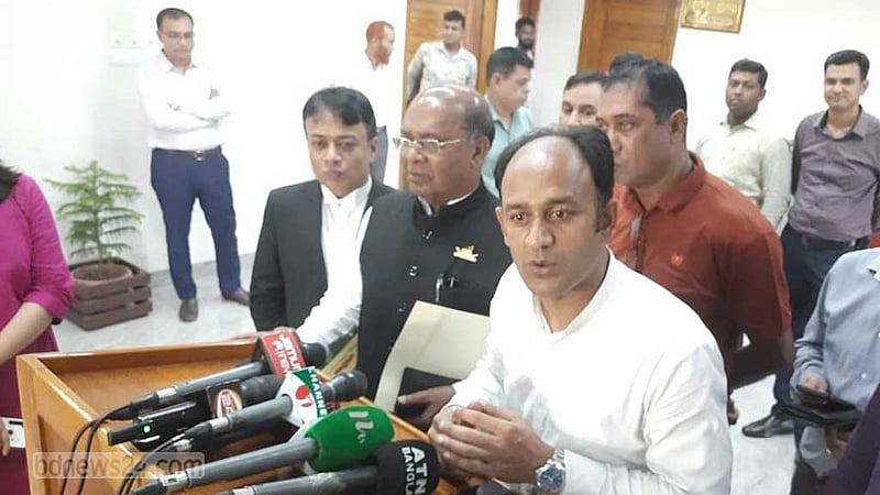 আচরণ বিধি লঙ্ঘন: ইসির কাছে দুঃখ প্রকাশ দুর্যোগ প্রতিমন্ত্রীর