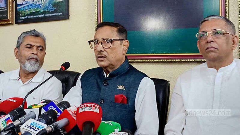 সেন্ট মার্টিন নিয়ে ফখরুলের মন্তব্য ‘না জেনে, না বুঝে’: কাদের