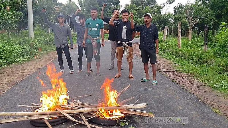 ইউপিডিএফের অবরোধে বাঘাইছড়িতে ভোট স্থগিত