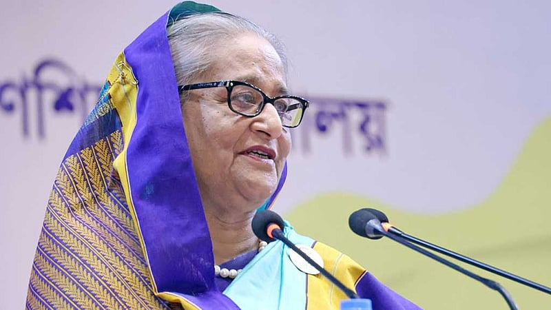 প্রাথমিক স্কুল থেকেই কম্পিউটার ল্যাব: শেখ হাসিনা