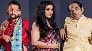 সৃজিতের নতুন সিনেমায় ১২ জন, লুক প্রকাশ অর্ধেকের