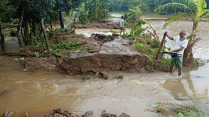 বিপৎসীমার উপরে সুরমা, বন্যার শঙ্কা