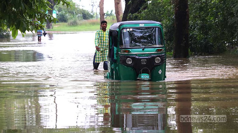 মেঘালয়ে কমেছে বৃষ্টি, সিলেটে বন্যার কিছুটা উন্নতি