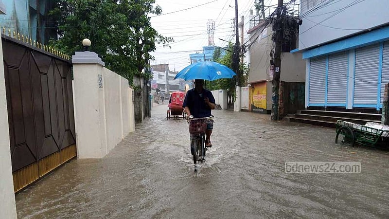 সিলেটে ফের বৃষ্টি, বন্যা পরিস্থিতি অবনতির শঙ্কা