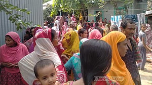টাঙ্গাইলে গৃহবধূর ঝুলন্ত ও নদী থেকে শিশুর মরদেহ উদ্ধার