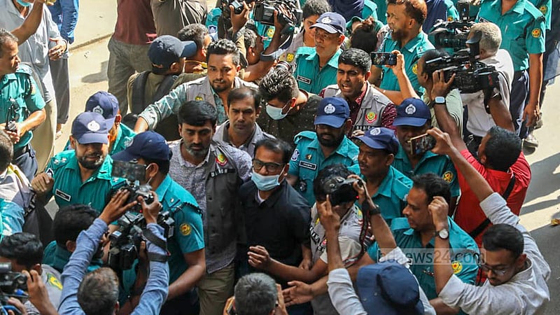 আনার হত্যা: গ্রেপ্তার তিনজন ৮ দিনের রিমান্ডে