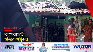 ‘ভোটের জেরে’ মন্দিরে আগুন?