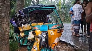 চাঁদপুরে পিকআপ-অটোরিকশার সংঘর্ষে ঝরল বাবা-ছেলের প্রাণ