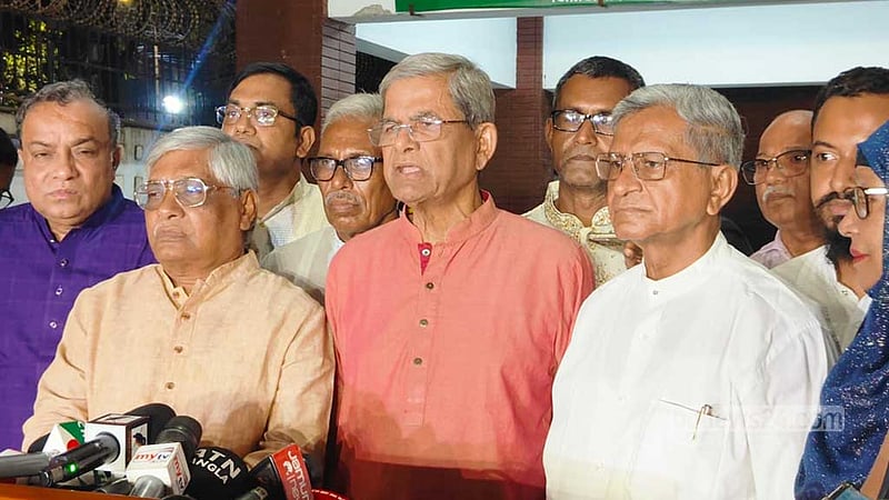 নির্বাচন প্রশ্নে যুক্তরাষ্ট্রকে ‘আগের অবস্থানেই’ দেখছেন ফখরুল