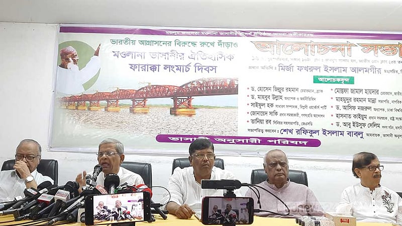 কেউ করে দিয়ে যাবে না, নিজেদেরই করতে হবে: ফখরুল