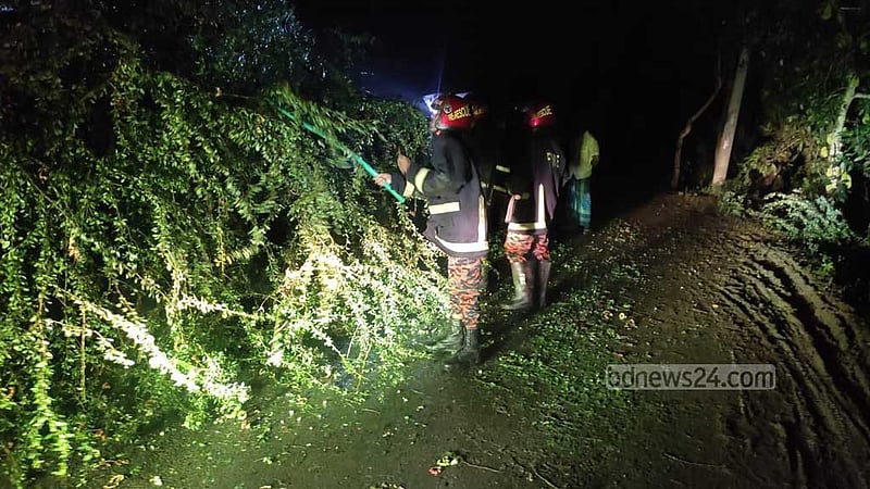 ফরিদপুরের ৩ উপজেলায় কালবৈশাখীর তাণ্ডব, বিদ্যুৎ সংযোগ বন্ধ