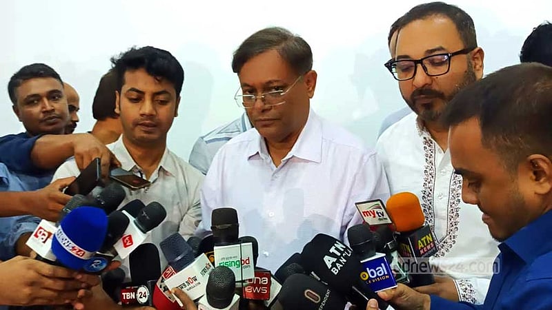 আজিজ আহমেদের নিষেধাজ্ঞা ‘ব্যক্তিগত দায়ে’: পররাষ্ট্রমন্ত্রী