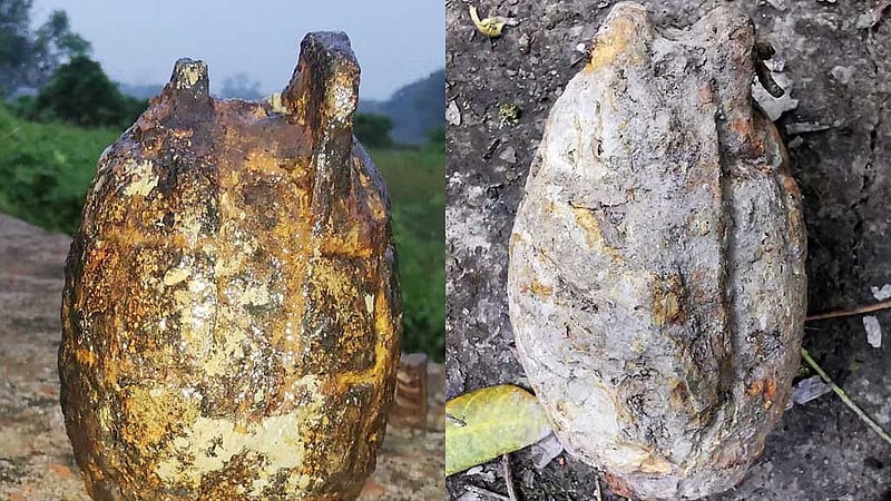 ড্রেনে ভাসতে দেখে এনে রেখেছিলেন ঘরে, গ্রেনেড বুঝতে পেরে ৯৯৯ এ ফোন