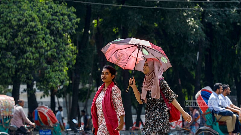১১ জেলায় তাপপ্রবাহ, বিস্তারের আভাস