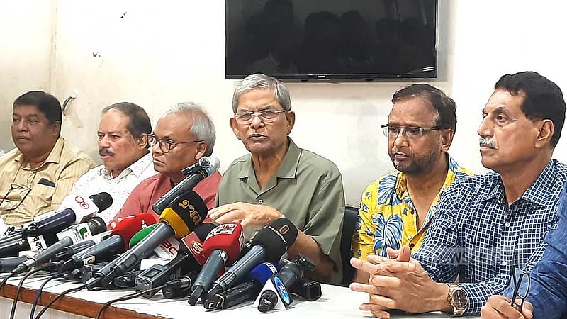 আজিজ আহমেদের ওপর নিষেধাজ্ঞার দায় সরকারের: ফখরুল